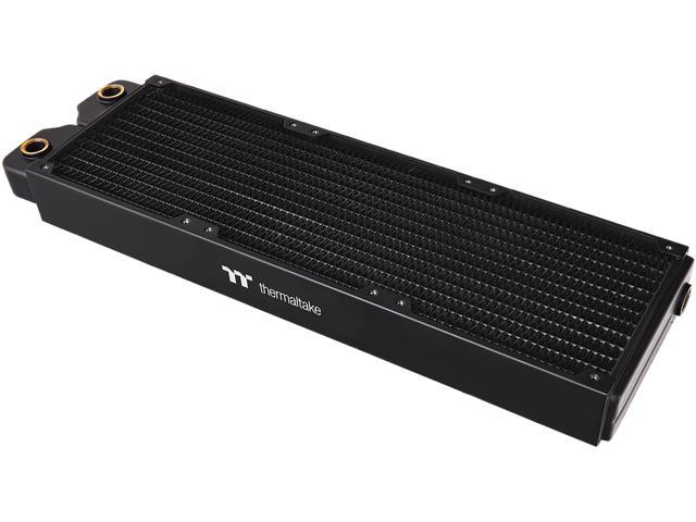 Thermaltake CL-W237-CU00BL-A High-performance 360mm Copper Radiator with High-density Copper Fin Design and Brass Tank