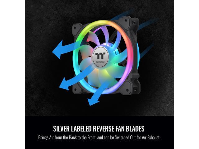 Thermaltake SWAFAN 12 RGB Radiator Fan TT Premium Edition 3 Pack ...