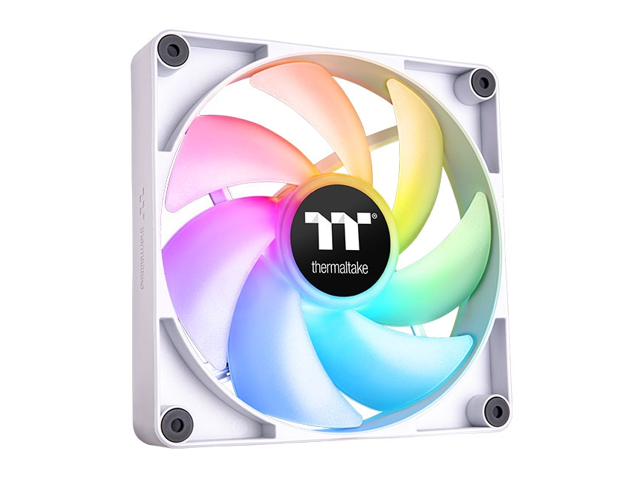 Thermaltake CT120 ARGB Sync PC Cooling Fan White (2-Fan Pack), 5V ...