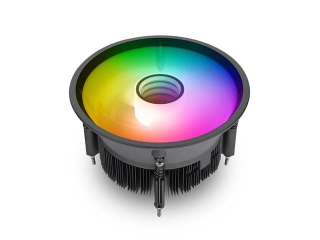Thermaltake UX150 ARGB CPU Cooler; Copper Base/Aluminum Fins; 130mm PWM Fan; 500~2400 RPM; LGA 1851/1700/1200/1156/1155/1151/1150; Infinity Mirror; 130W TDP; Black; CL-P146-CA13SW-A