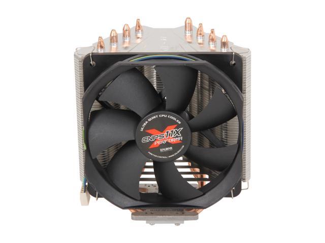 Zalman Cnps11x Performa 120mm Long Life Bearing V Shaped Dual Heat Sink Cpu Cooler 8215