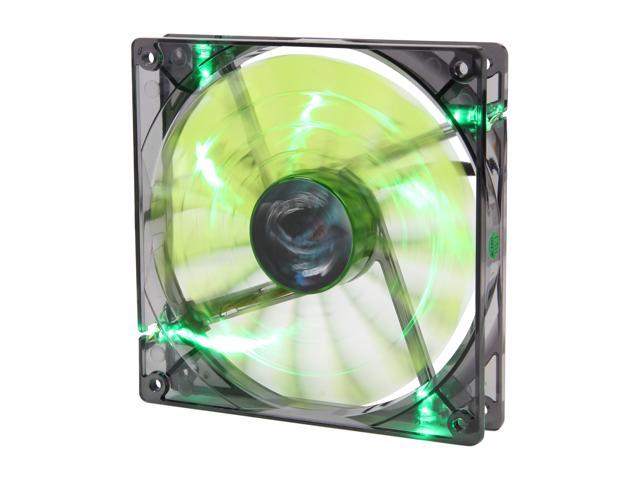 AeroCool Shark 140mm Green, Green LED Case Fan