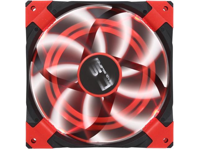 AeroCool AeroCool Fan Cooling for PC, DS 140mm DS 140mm Red 140mm Patented Dual layered blades with noise and shock reduction frame