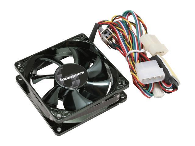 Bgears b-flexi80 80mm Red, Blue, Green LED Case Fan - OEM