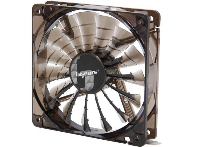 Bgears b-PWM 120 Translucent Black 15 Blades 2 Ball Bearing PWM fan with 500 to 2000 RPM, 110 CFM, 37.3dBA