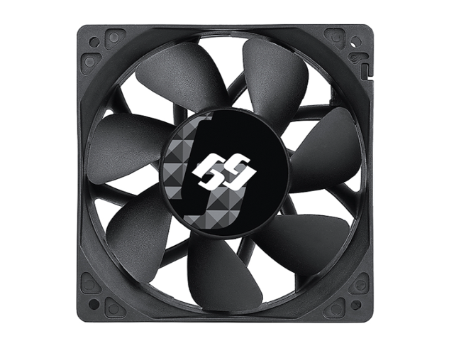 Bgears B-BlasterPWM 120x38 Mm 2 Ball Bearing PWM Fan With Speed Range ...