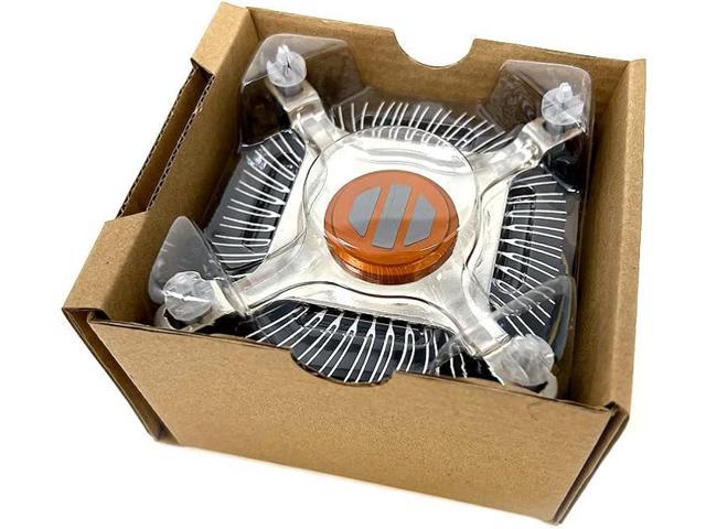 Bluegears Bgears B-Cooler LGA115X CPU Cooler With Copper Core, 1-Inch-Thick Aluminum Heatsink ...