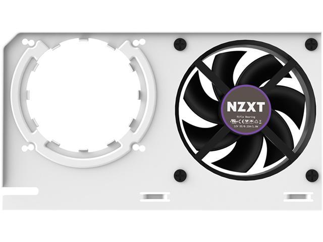 Nzxt Kraken G12 Gpu Mounting Kit For Kraken X Series Aio Enhanced Gpu Cooling Amd And Nvidia Gpu Compatibility Active Cooling For Vrm White Newegg Com