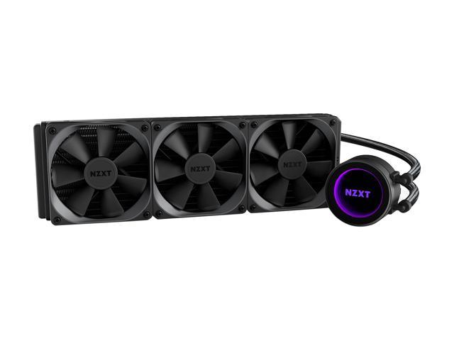 NZXT Kraken X72 360mm - All-In-One RGB CPU Liquid Cooler - CAM-Powered -  Infinity Mirror Design - Performance Engineered Pump - Reinforced Extended 