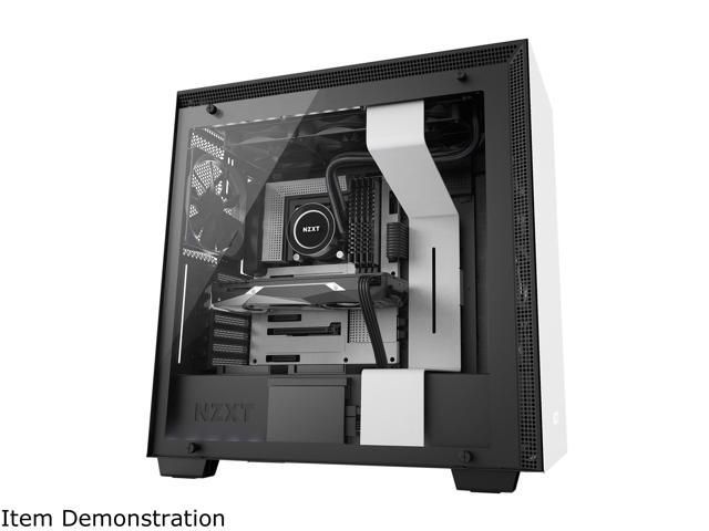 Nzxt Kraken X72 360mm All In One Rgb Cpu Liquid Cooler Cam Powered Infinity Mirror Design Performance Engineered Pump Reinforced Extended Tubing Aer P1mm Radiator Fan 3 Included Newegg Com