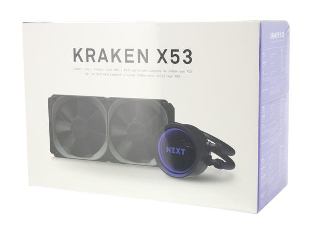 NZXT Kraken X53 240mm AIO RGB CPU Liquid Cooler - Newegg.ca