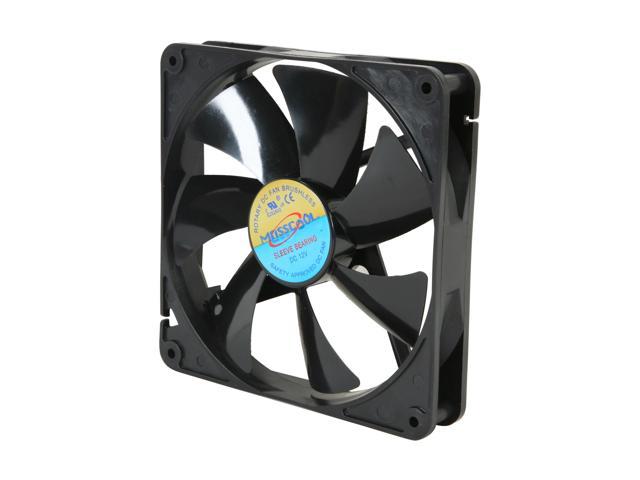 Masscool FD14025S1L3/4 140mm Sleeve bearing Case Fan w/ 3 Pins and 4 Pins Connectors