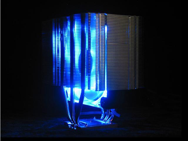 Tuniq Tower 120 Universal CPU Cooler 120mm LED Cooling Fan and Fan Controller/Heatsink