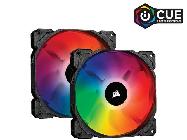 CORSAIR iCUE SP140 RGB PRO Performance 140mm Dual Fan Kit with Lighting Node CORE - CO-9050096-WW