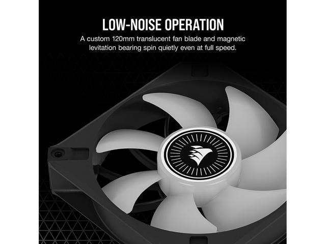 PC/タブレット PCパーツ CORSAIR iCUE ML120 RGB ELITE Premium 120mm PWM Magnetic Levitation 