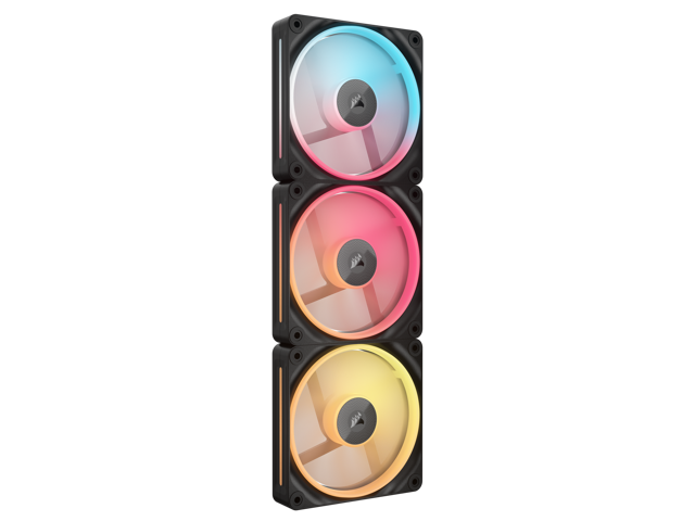 CORSAIR iCUE LINK LX120-R RGB 120mm PWM Reverse Fans Starter Kit