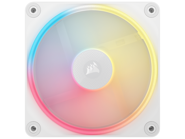 CORSAIR iCUE LINK LX120-R RGB 120mm PWM Reverse Fan Expansion - White