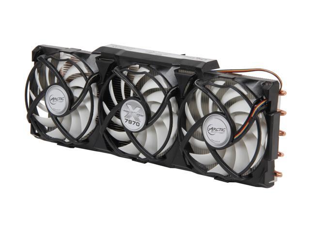 ARCTIC Accelero Xtreme 7970 VGA Cooler - nVidia & AMD, 3 Quiet 92mm PWM Fans, CrossFire