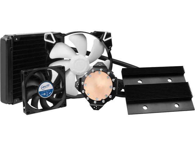 ARCTIC COOLING ACACC00020A Fluid Dynamic VGA Cooler, A Multi-compatible Air/Liquid Cooler for Graphic Card -Generic