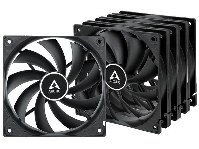 Arctic F12 - Value pack 120mm Standard Low Noise Case Fan Cooling, 5 ...