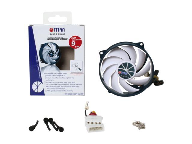 Titan TFD-9525H12ZP Kukri 95mm Cool and Silent Fan - Newegg.com