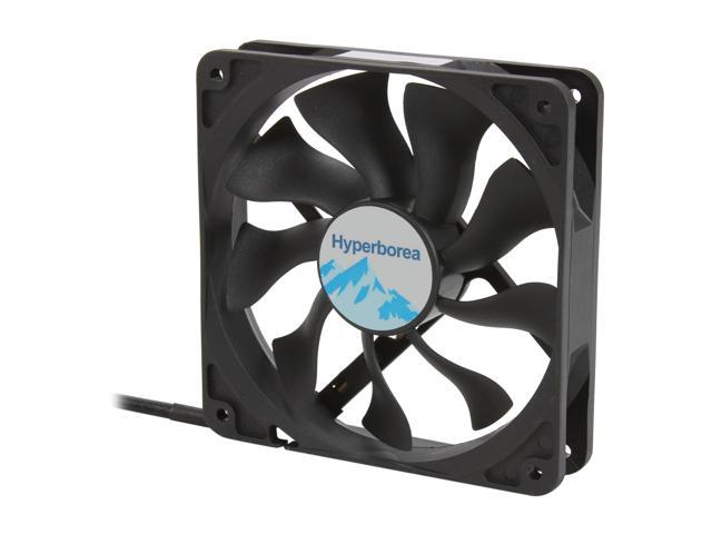 Rosewill ROCF-11004 - 120mm Computer Case Cooling Fan - Hydro-Dynamic Bearing, Silent, 2-Speed with PWM Control