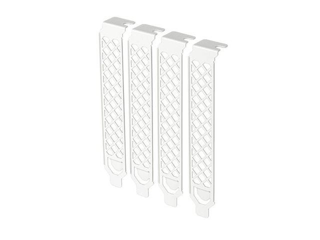 Silverstone Vented PCI Slot Cover Plate - White RL-AEROSLOT2-W