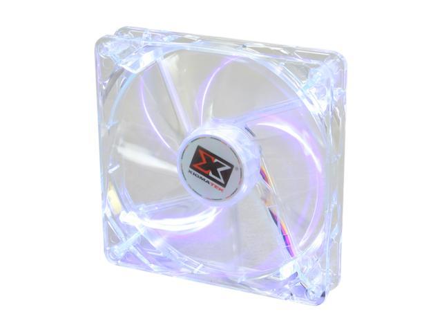 XIGMATEK FCB (Fluid Circulative Bearing) Cooling System Crystal Series CLF-F1455 140mm Purple LED Case Fan PSU Molex Adapter/extender included