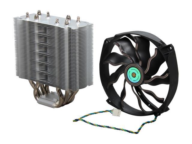 XIGMATEK Prime SD1484 (CAC-SYHH4-U01) 140mm Sleeve Bearing (with copper bushing axle) CPU Cooler, CROSSBAR with PRESSURE VAULT MOUNTING BRACKET SYSTEM included. ALL LGA 2011/1366/1156/1155/775 platform, and AM2/AM3 Socket