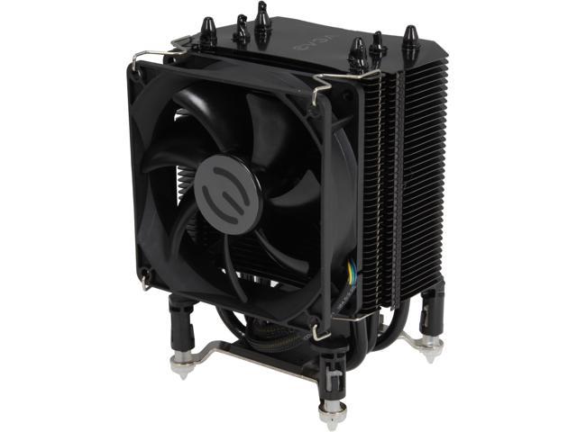 EVGA 100-FS-C901-KR 92mm Sleeve mITX ACX CPU Cooler, Direct Touch 4 Heat Pipe