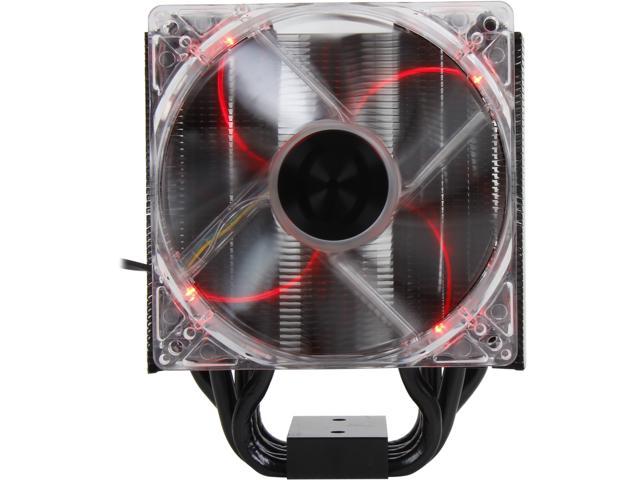 EVGA 100-FS-C201-KR 120mm Long Life Bearing ACX Active Cooling Extreme CPU Cooler, Direct Touch 5x8mm Heat Pipe