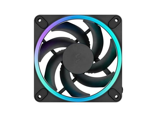 Fractal Design Momentum 12 RGB PWM Black 120 mm ARGB LED FDB (Fluid Dynamic Bearing) PC Case Fan