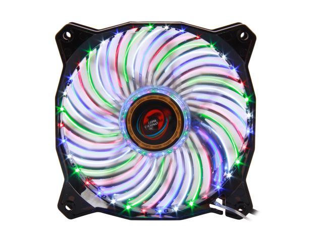 LEPA Casino 4C (LPVC4C12P) 4 colors (Blue, red, green, white) LED Case Fan