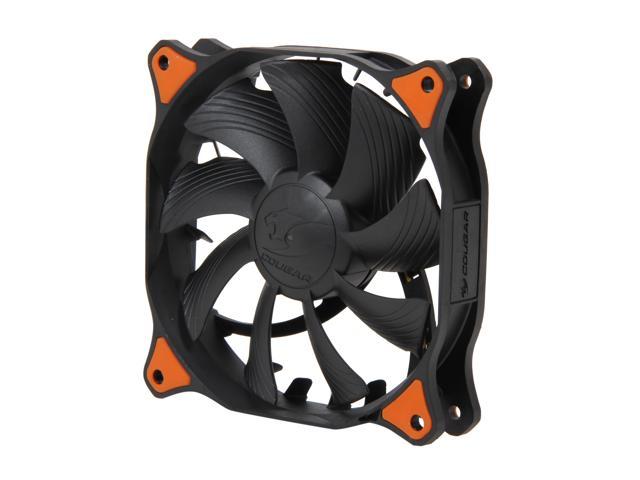 Cougar Vortex Pwm 120mm Cf V12hpb Cooling Fan With Hydro Dynamic Bearing And Pulse Width Modulation Black Version