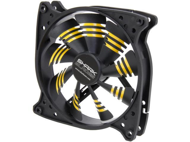 Sharkoon 000SKBY Shark Blade 120mm Cooling Case Fan – Yellow