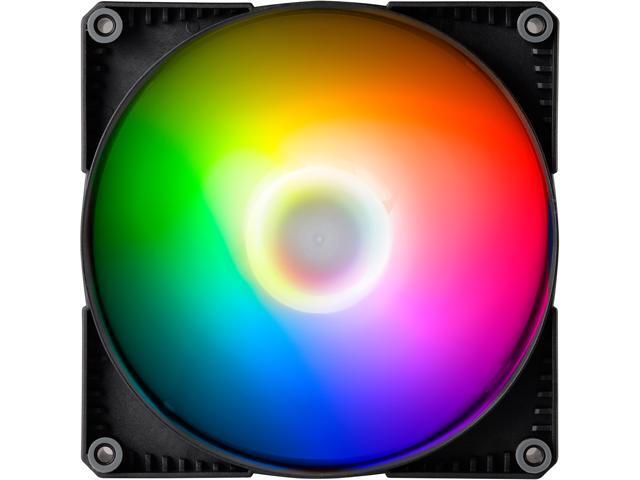 Phanteks SK140 DRGB PWM FAN - 140mm Fan, High Airflow Nine-blade Design,  DRGB Lighting, Rubber Dampening Washers - Black