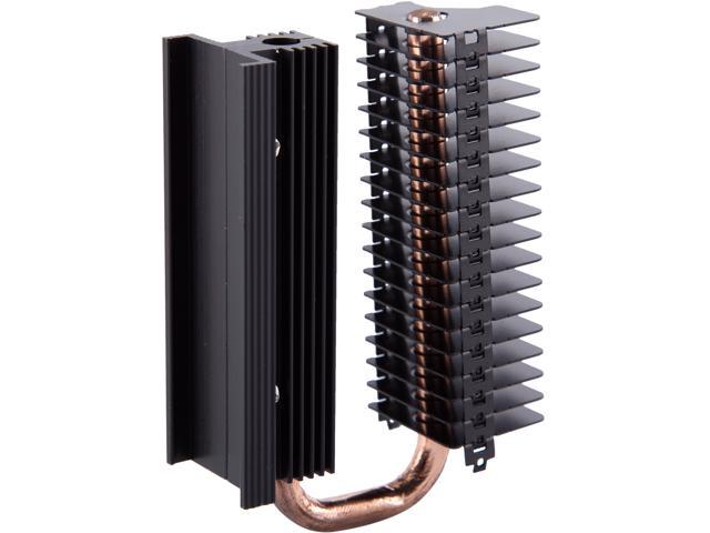 High Performance Red Copper Radiator for Hard Drives Fast Cooling Computer Accessories Single Tube Heatsink for Solid State Hard Drive M.2 2280 SSD 