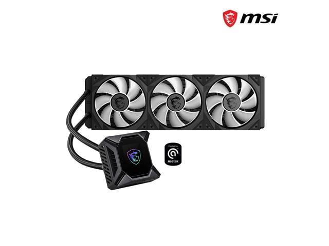 MSI MPG CORELIQUID K360 V2 AIO CPU Liquid Cooler - LCD Pump with