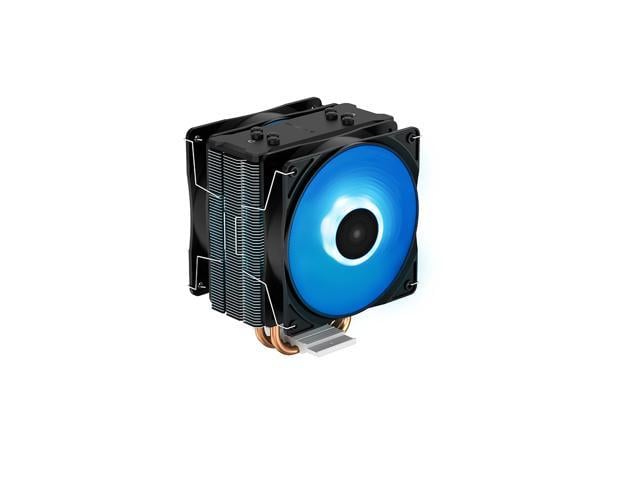 Deepcool GAMMAXX 400 PRO CPU Air Cooler With 4 Heatpipes 120mm PWM Fan And Blue LED Newegg Ca