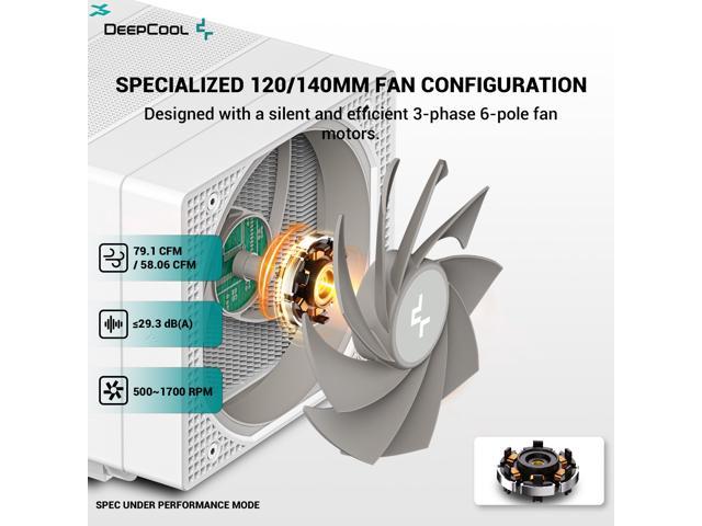 Deepcool Assassin Iv Wh Premium Cpu Air Cooler Dual Tower Mm