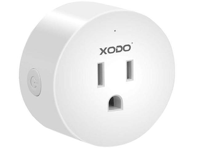 XODO WP1-4PK Mini WiFi Smart Plug - No Hub Required - Remote Control Your Home Appliances from Anywhere - Timer Function - Smart Outlets Work with Alexa, Google Home Assistant (4-Pack)
