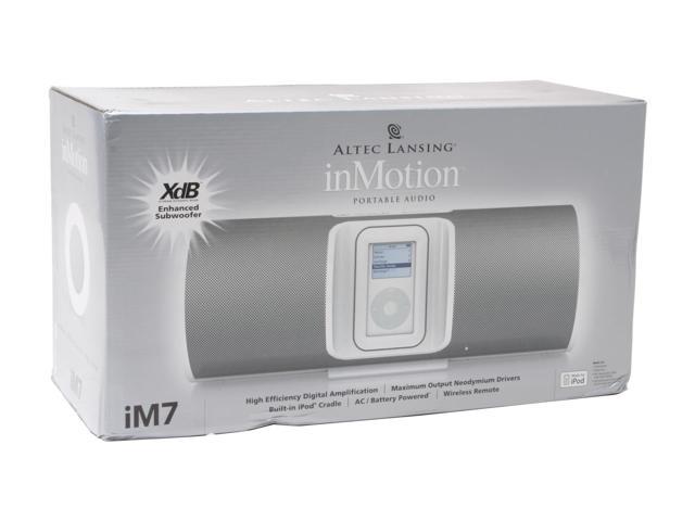 altec lansing inmotion im7 portable speakers