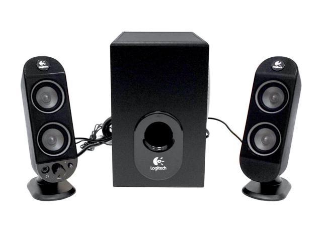 Logitech X-230 32 Watts 2.1 Black Speakers