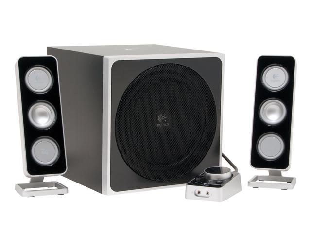 Logitech Z-4 40 watts 2.1 Speakers