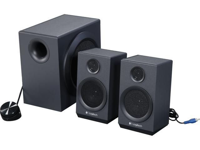 Refurbished: Logitech Recertified Z333 80 Watts Multimedia Speakers Newegg.com