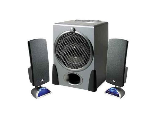 Cyber Acoustics CA3550RB 68 watts 2.1 Black Speakers