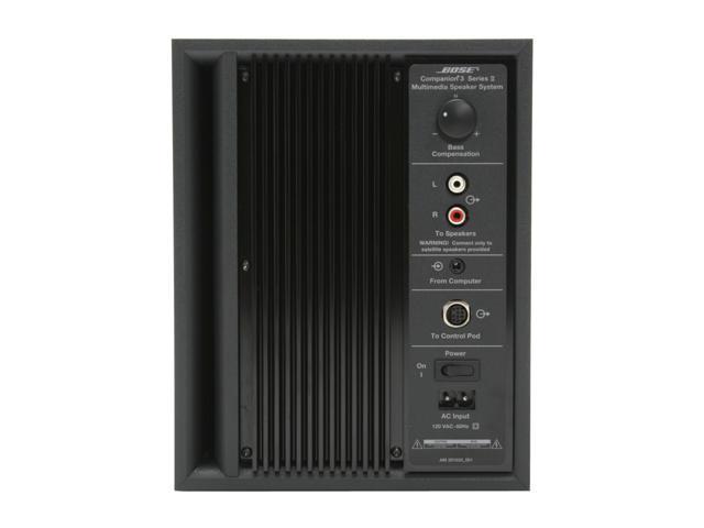 Bose® Companion® 3 multimedia speaker system - Newegg.com