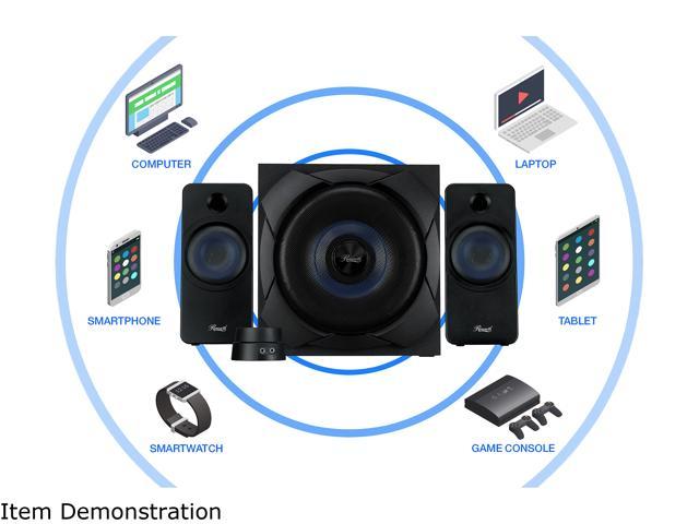 rosewill bluetooth 2.1 speaker system