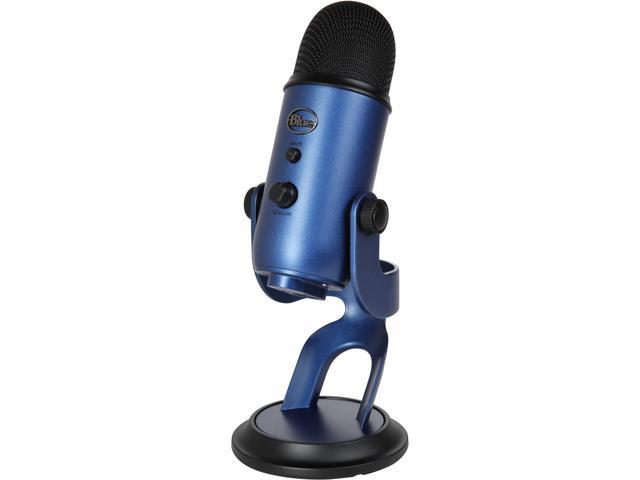 Blue Yeti USB Microphone for PC, Mac, Gaming, Recording, Streaming,  Podcasting, Studio and Computer Condenser Mic with Blue VO!CE effects, 4  Pickup