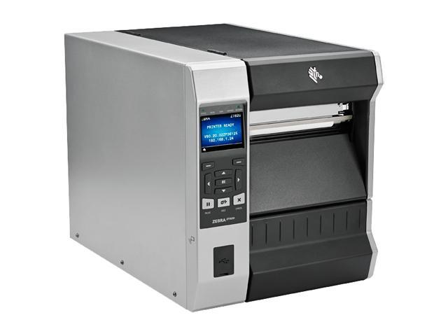 Zebra Zt620 6 Thermal Transfer Label Printer With Color Screen 300dpi Serial Usb Gigabit 9336